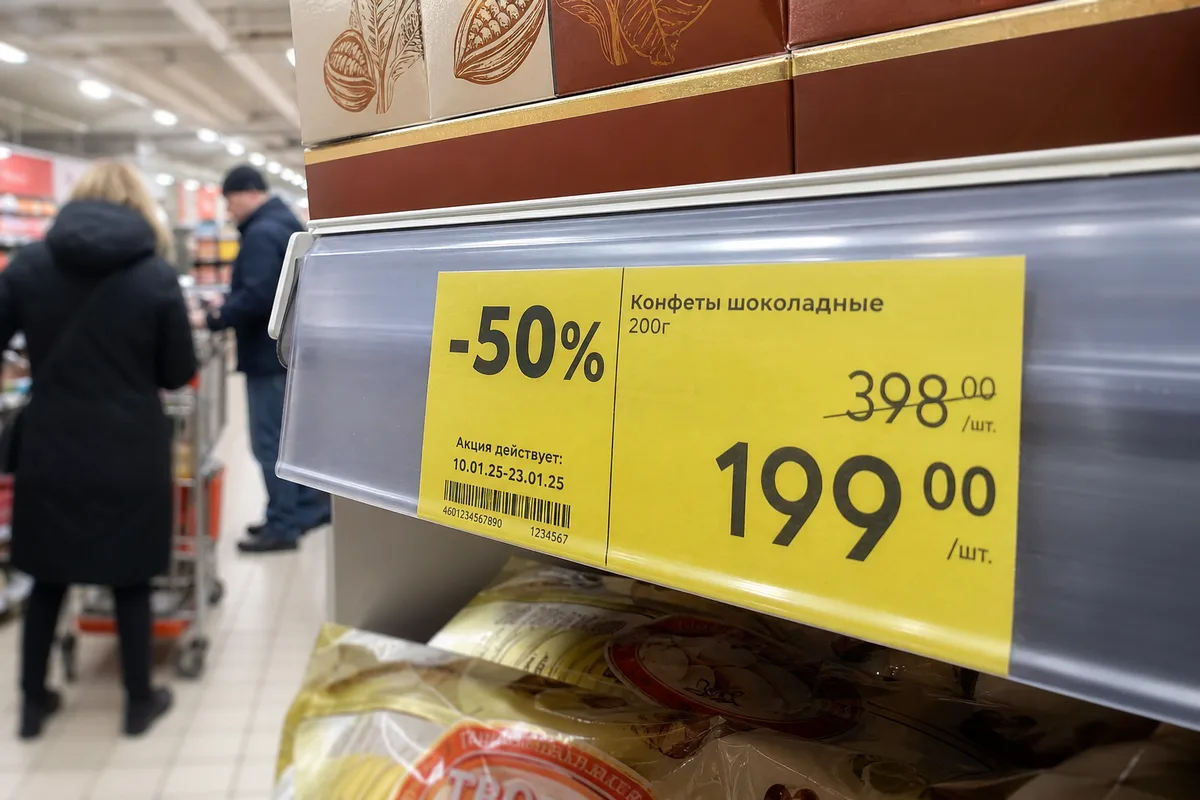 Скидка 50 процентов: правила проверки ценников и чеков в магазинах